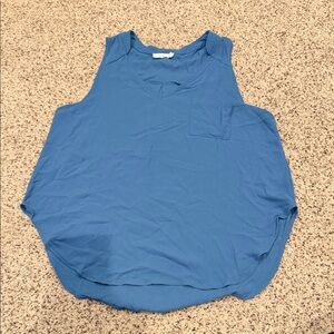 Lush Vibrant Blue Tank Top